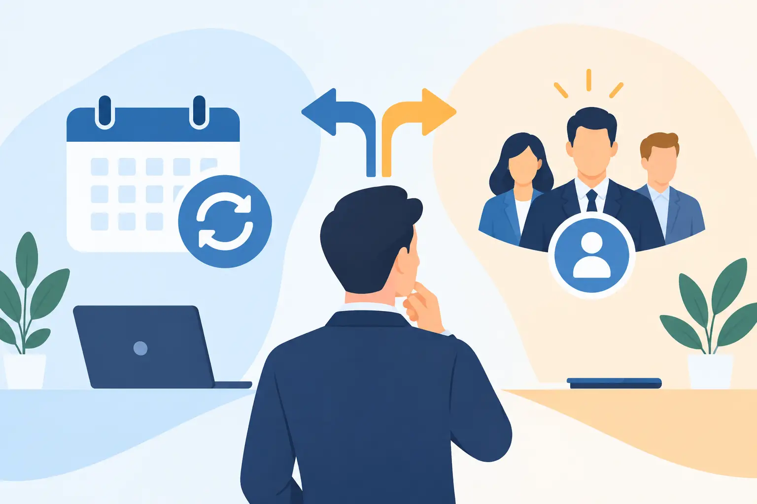 Abonnement ou recrutement commercial : que choisir ?