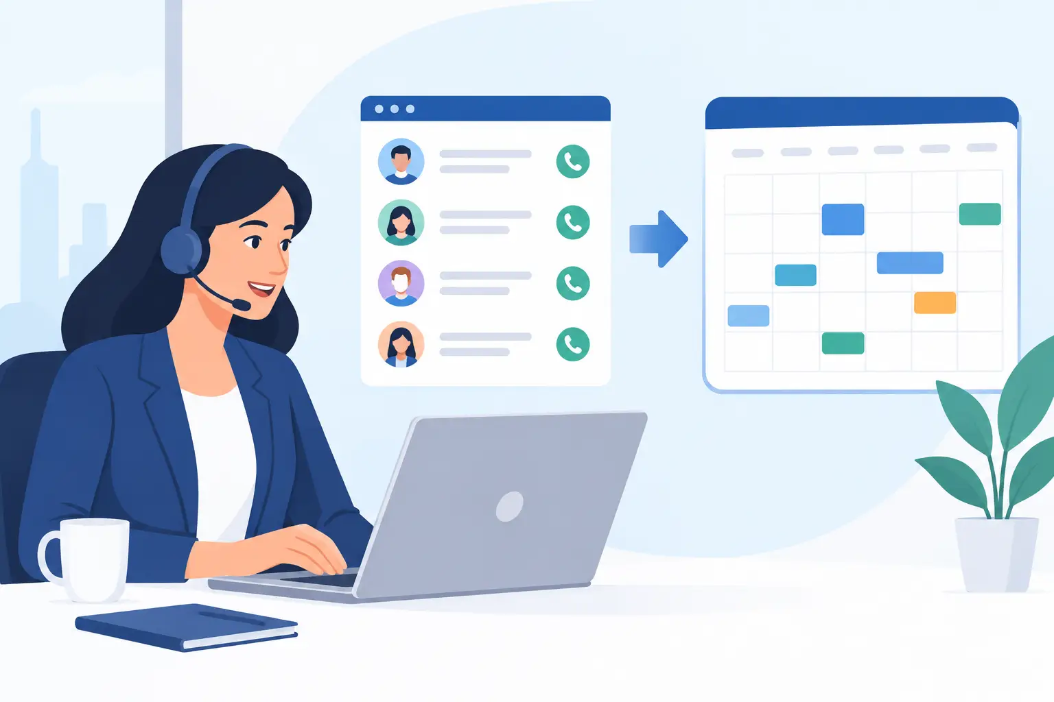 CRM Dialer pour remplir l’agenda commercial
