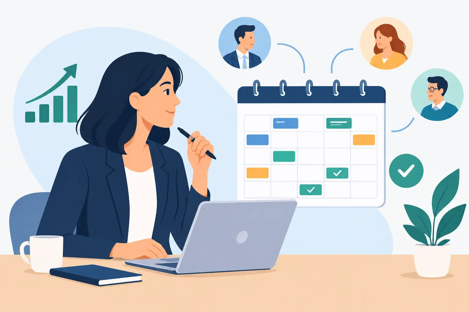 Force commerciale : remplir l’agenda sans recruter