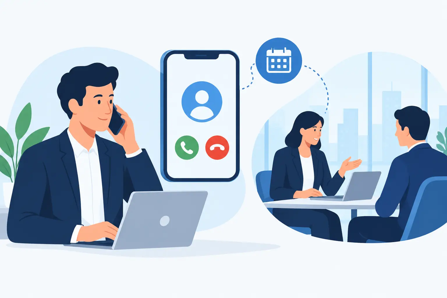 Numéro mobile de prospection et rendez-vous B2B