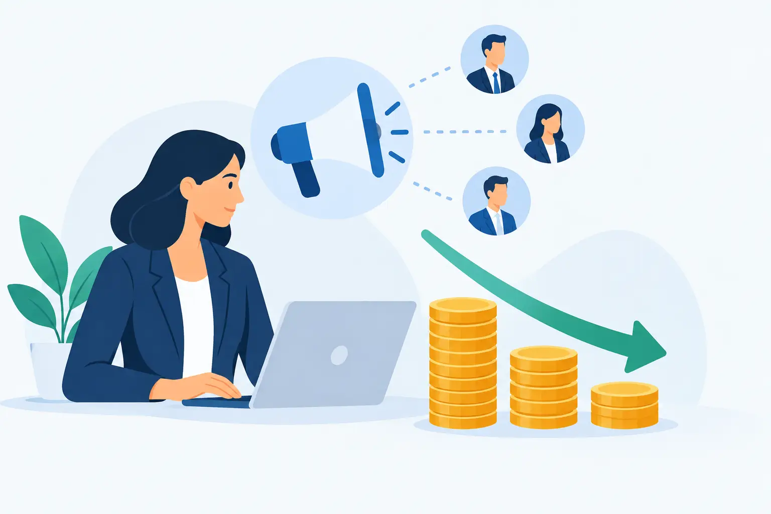 Réduire le coût d’acquisition sortante B2B