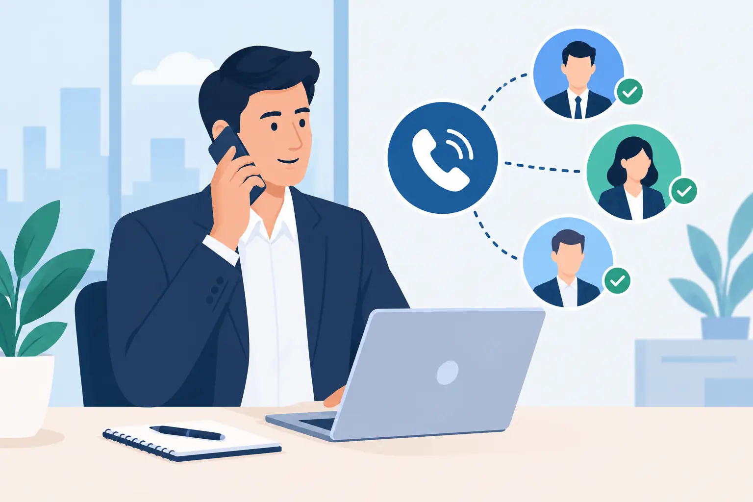 Relance téléphonique de prospects B2B efficace