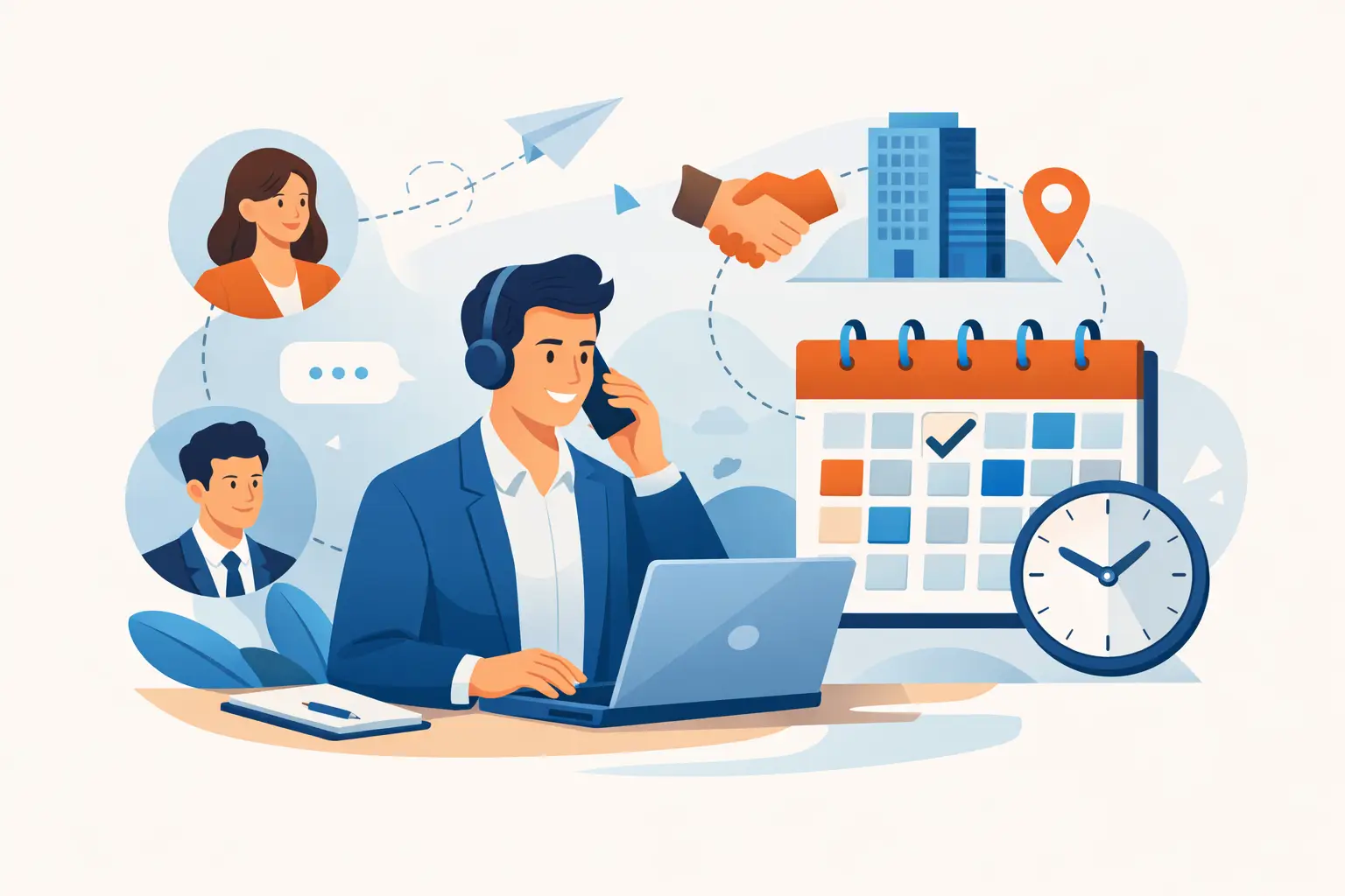Script appel prospection B2B qui obtient des RDV