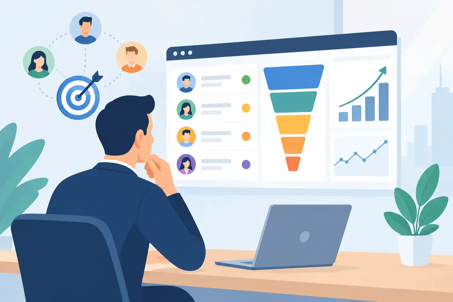 Tableau suivi prospection commerciale efficace